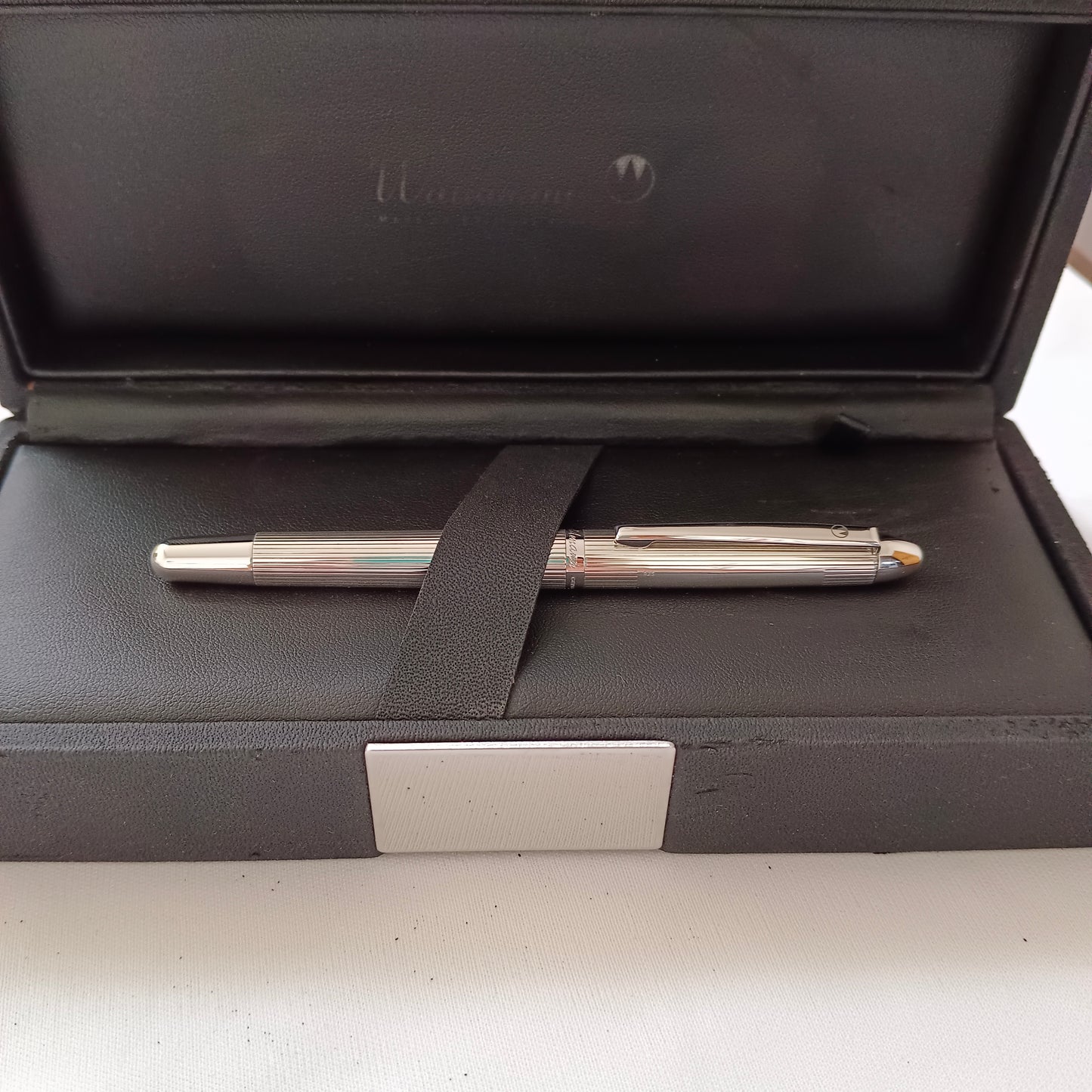 Waldmann Pocket Fountain Pen Sterling Silver 925