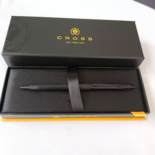 Cross AT0082-122 Classic Century Brushed Black PVD Ballpoint Pen