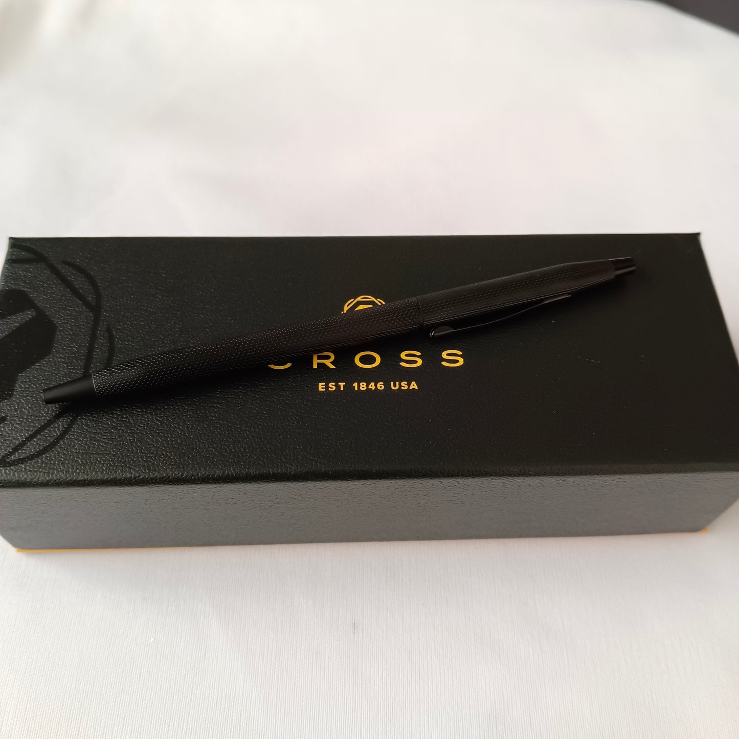 Cross AT0082-122 Classic Century Brushed Black PVD Ballpoint Pen