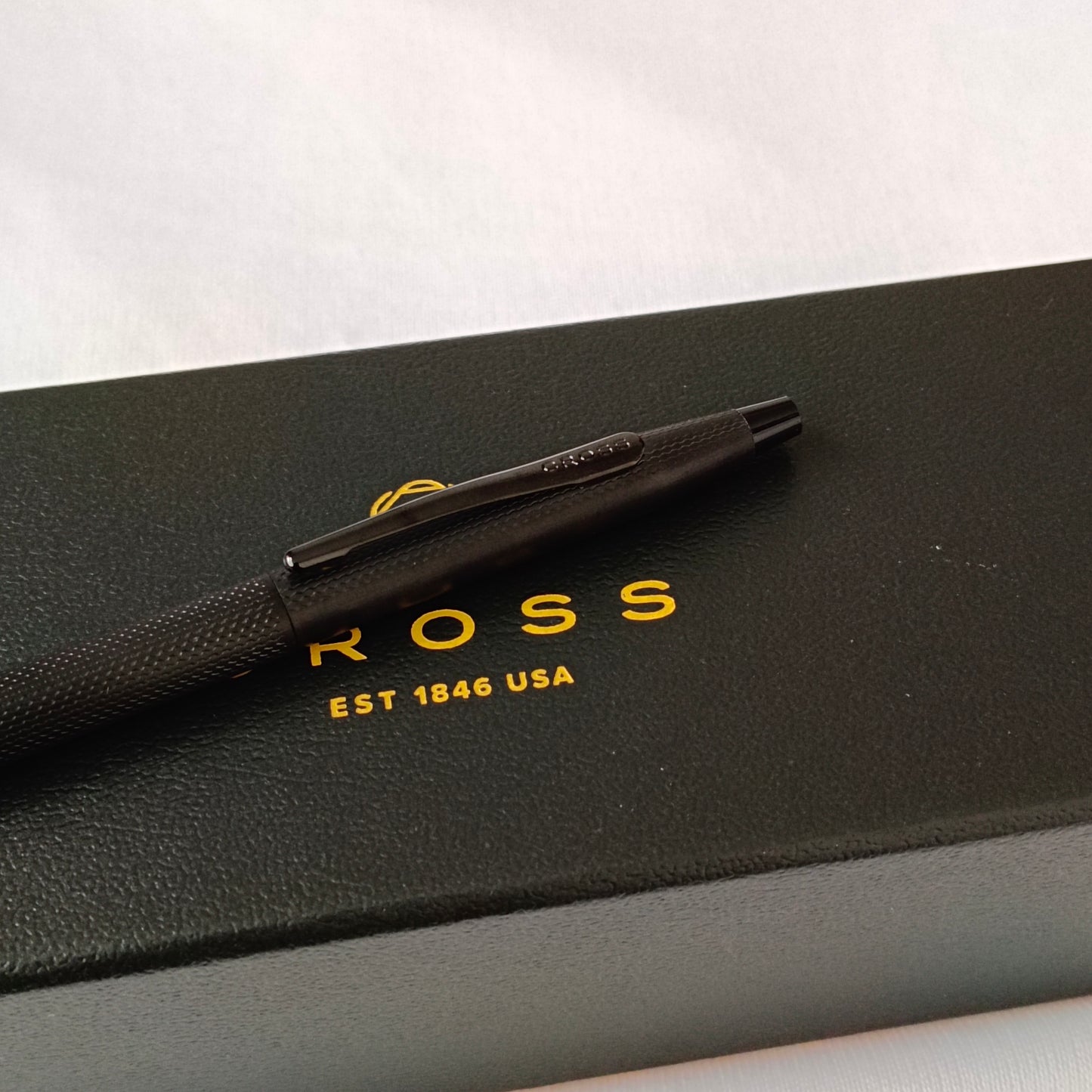 Cross AT0082-122 Classic Century Brushed Black PVD Ballpoint Pen