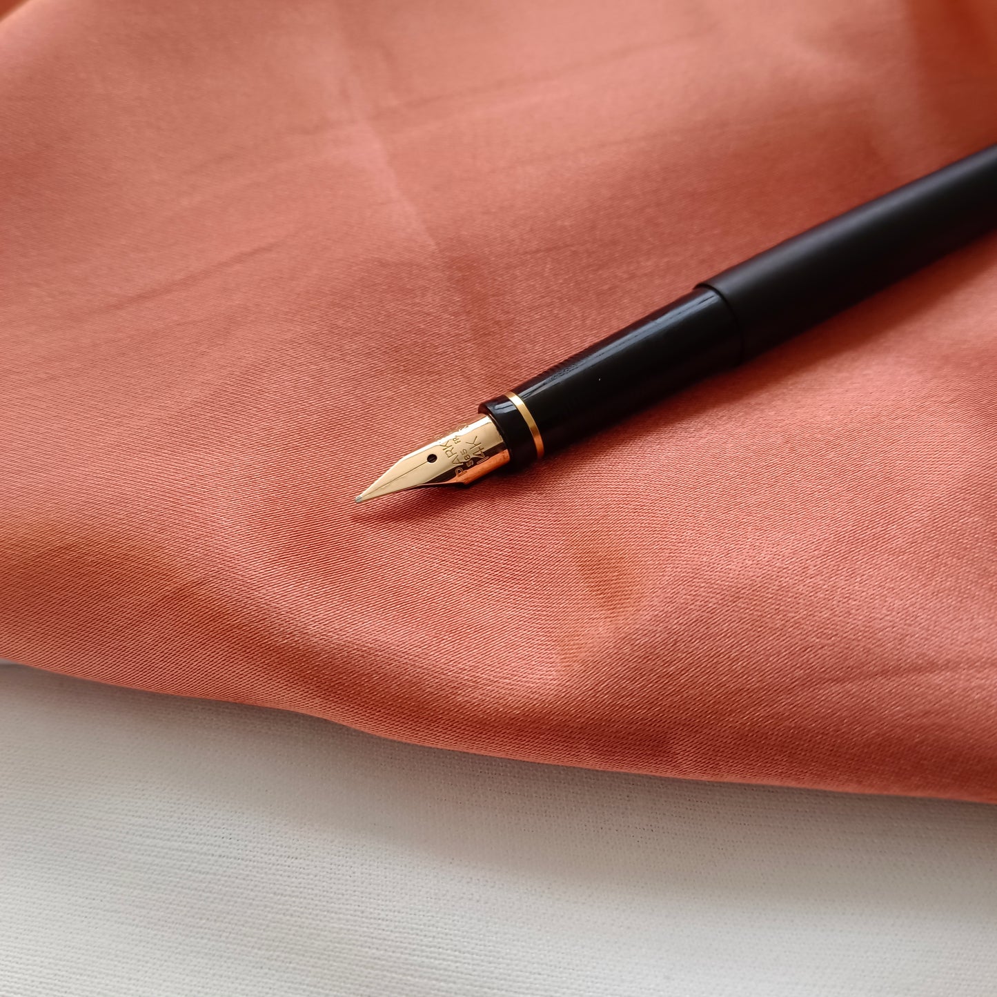 Parker 75 Fountain Pen (France) - Matte Black, Gold plated Trim