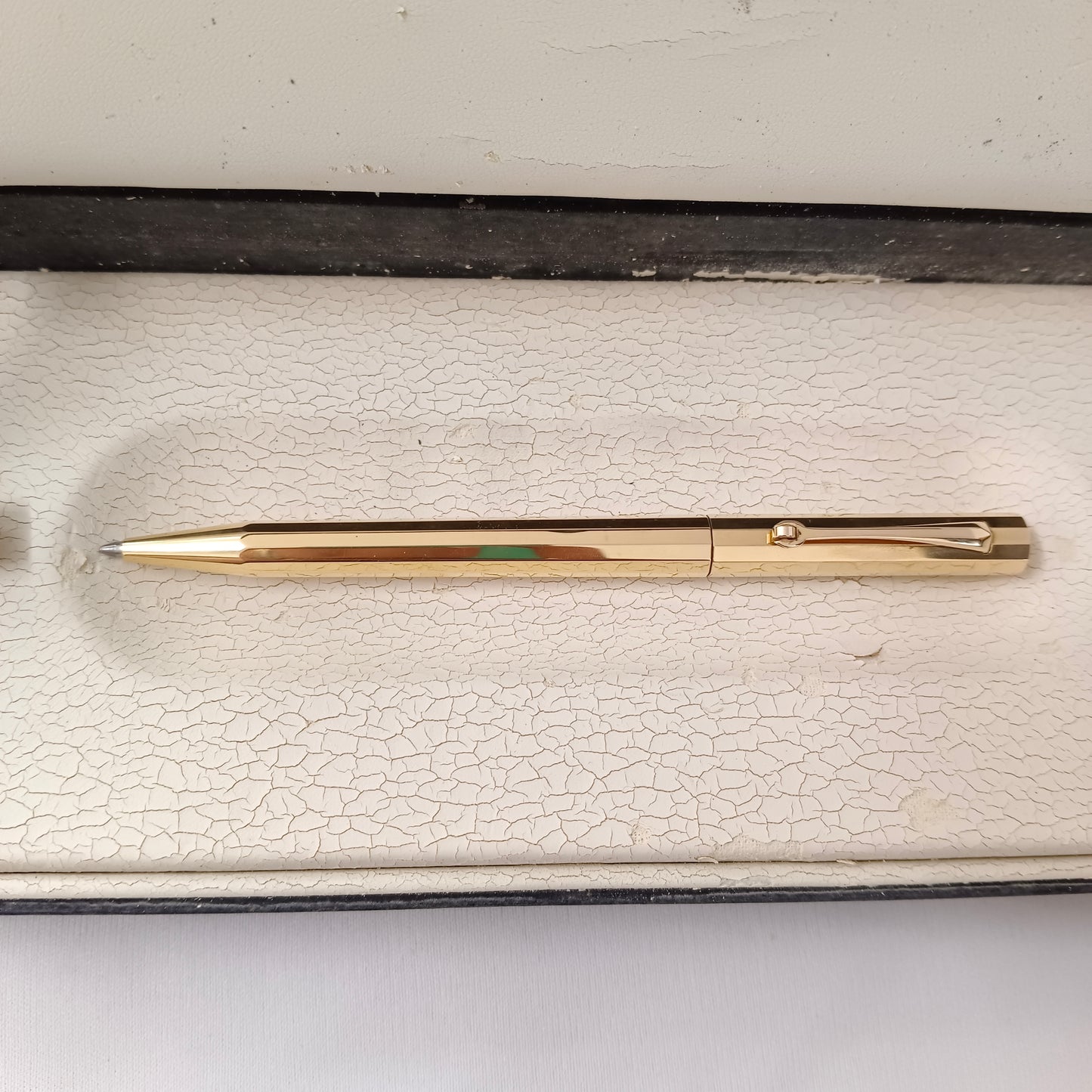 Omas 502 Gold Plated Ballpoint Pen