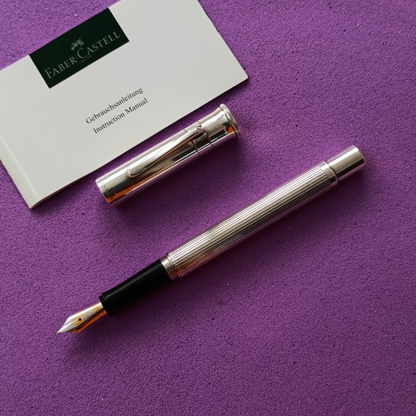 Graf von Faber castell Classica Platinum Plated Fountain pen