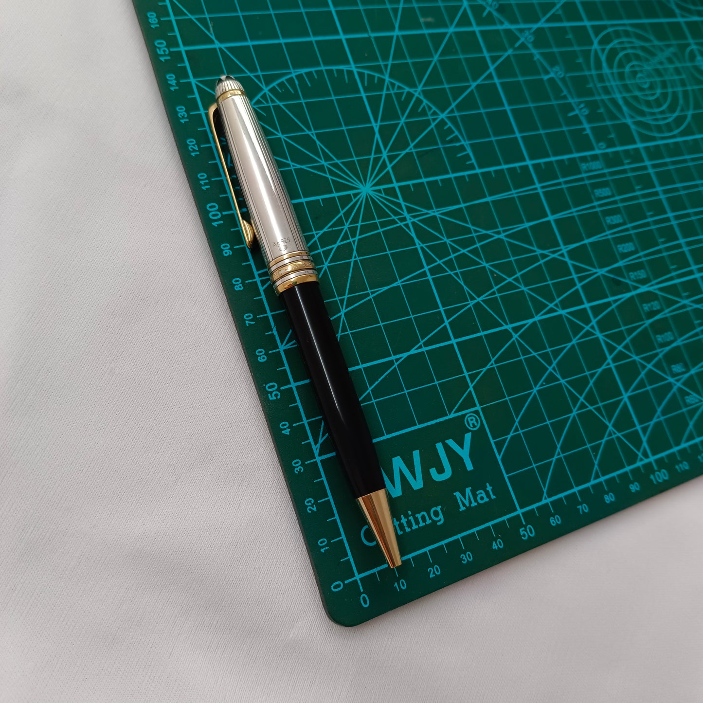 Montblanc Meisterstuck Solitaire Doue Sterling Silver 925 Ballpoint Pen