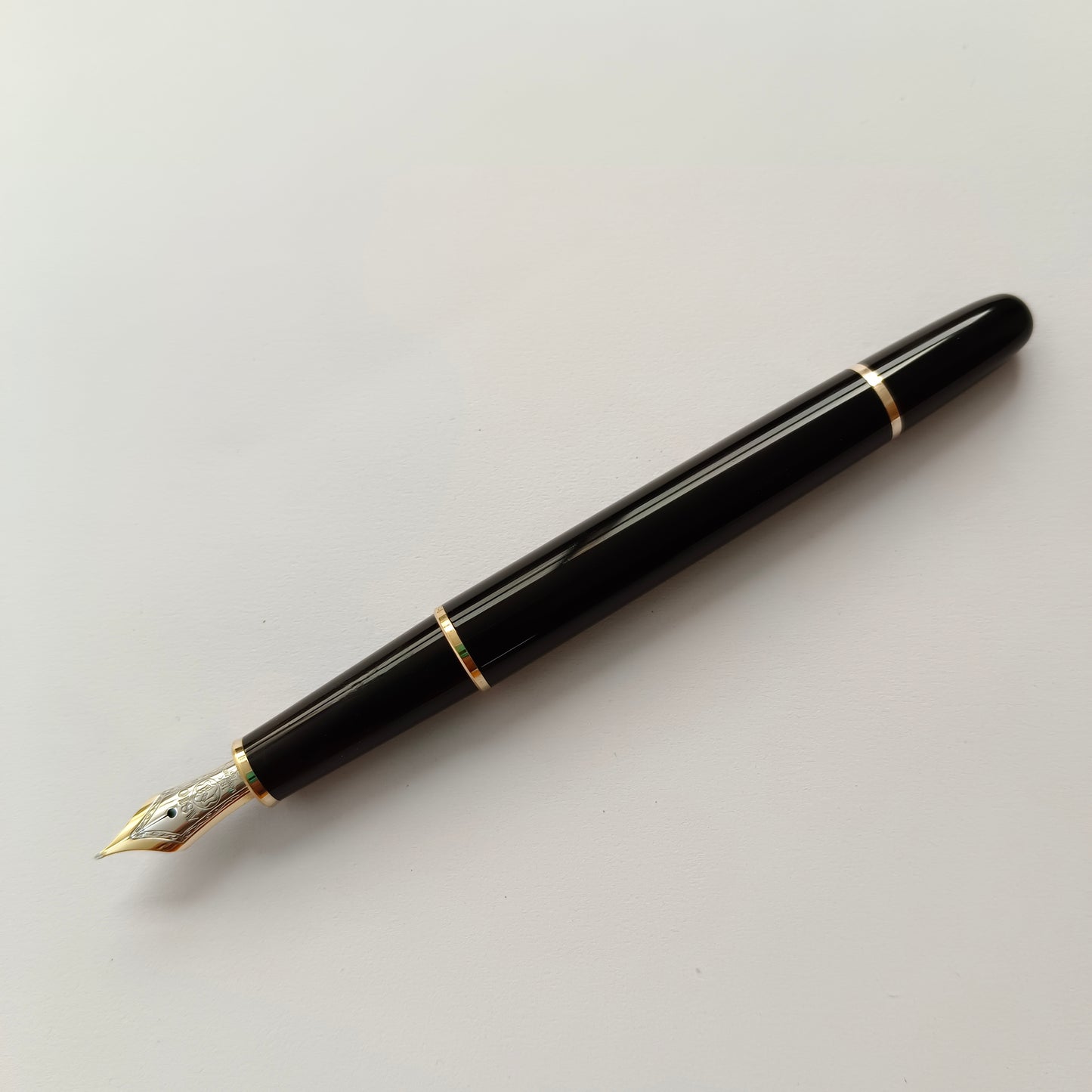 Montblanc Meisterstuck Solitaire Sterling Silver Cap 144 Fountain Pen