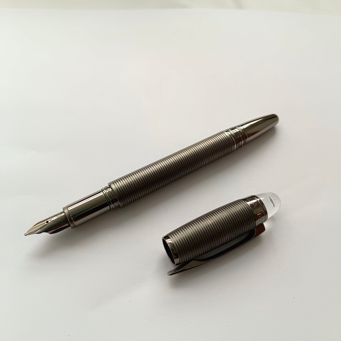 Montblanc Starwalker Midnight Black Metal Fountain Pen