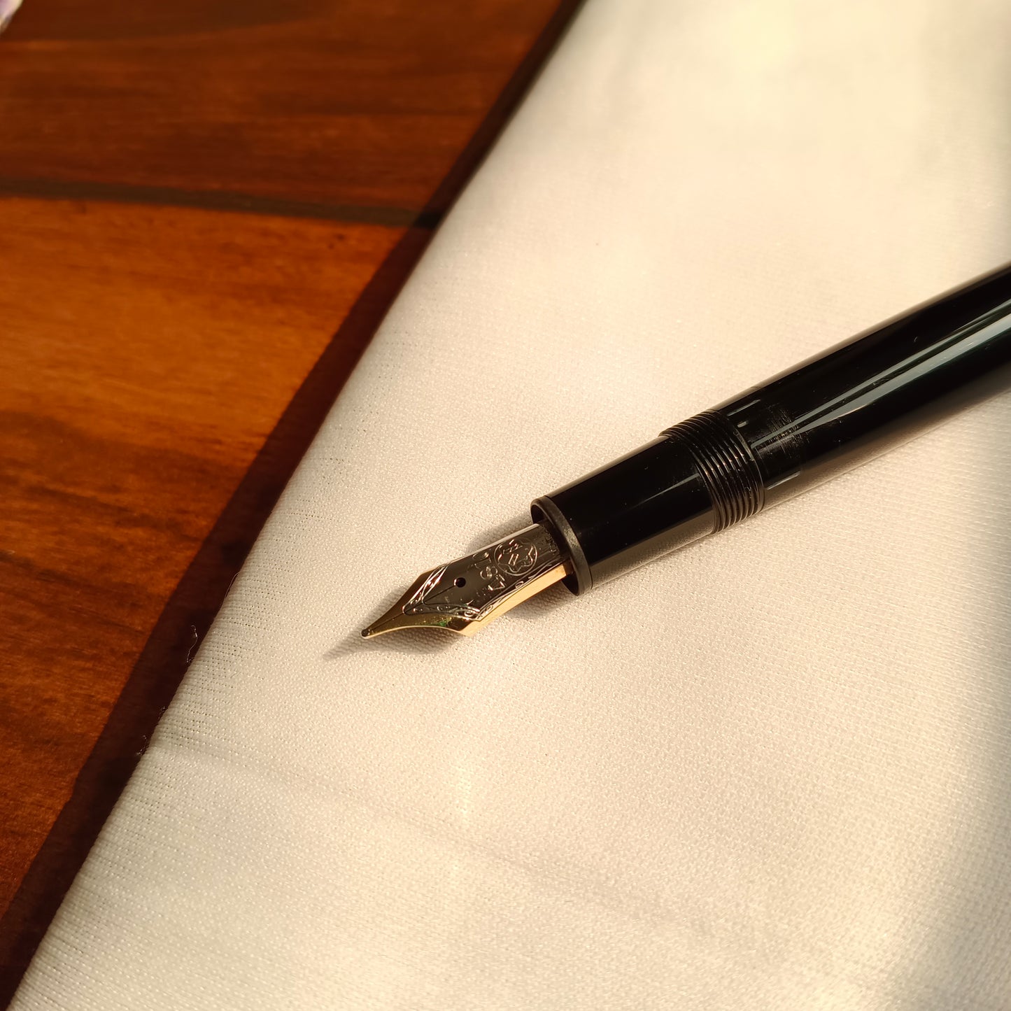 Montblanc meisterstuck Legrand fountain pen- Black with gold trims