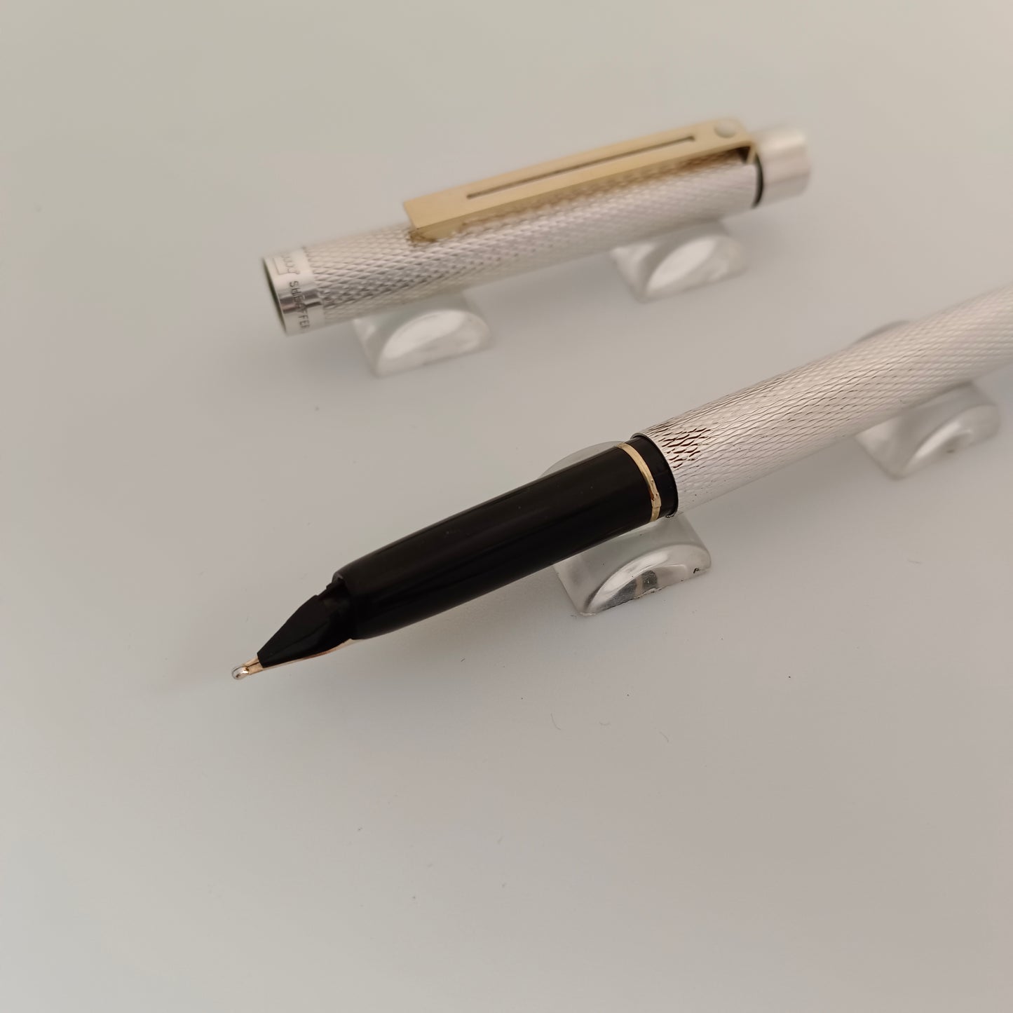 Sheaffer TARGA 1026XS - Sterling Barleycorn Fountain Pen