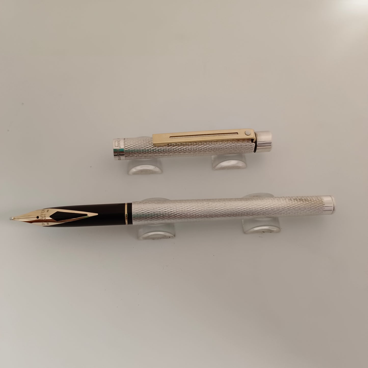 Sheaffer TARGA 1026XS - Sterling Barleycorn Fountain Pen