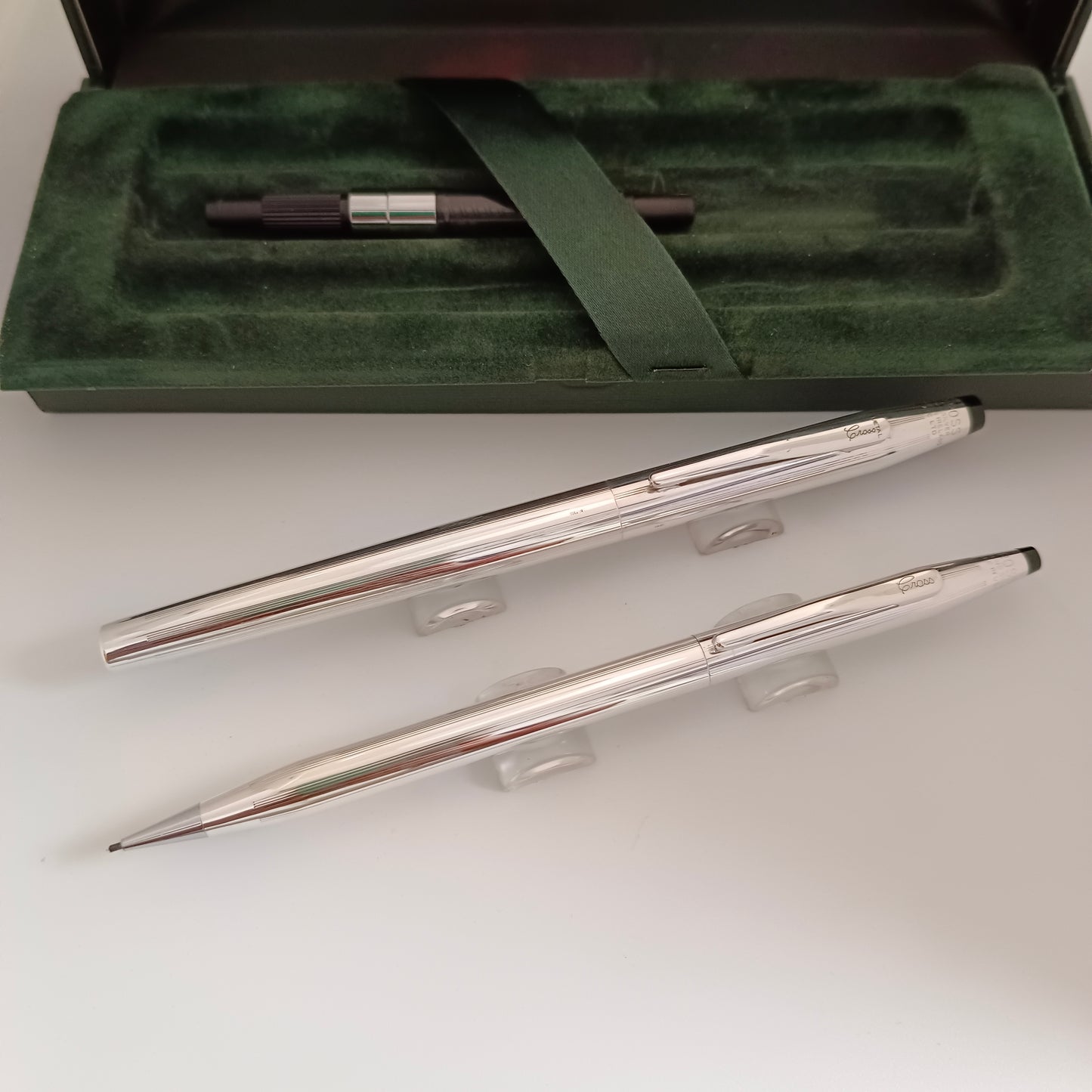 Cross Century Sterling Silver Fountain Pen & Mechanical Pencil Set