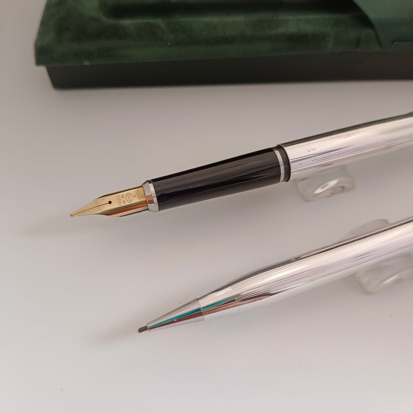 Cross Century Sterling Silver Fountain Pen & Mechanical Pencil Set