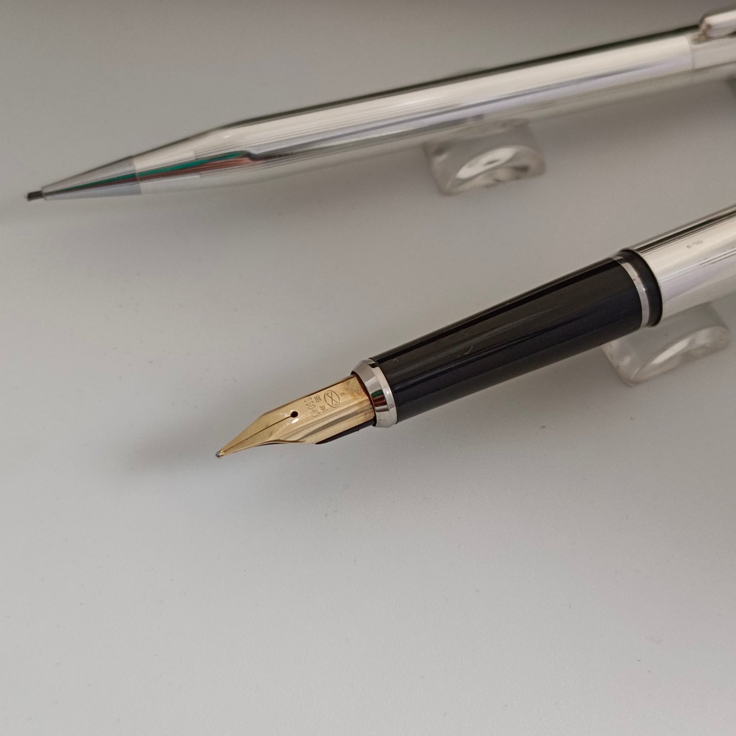 Cross Century Sterling Silver Fountain Pen & Mechanical Pencil Set