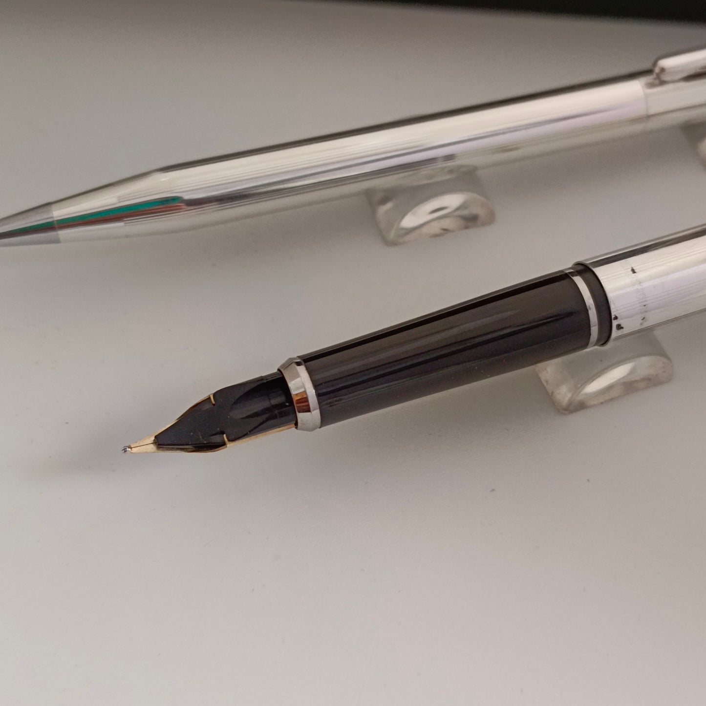 Cross Century Sterling Silver Fountain Pen & Mechanical Pencil Set
