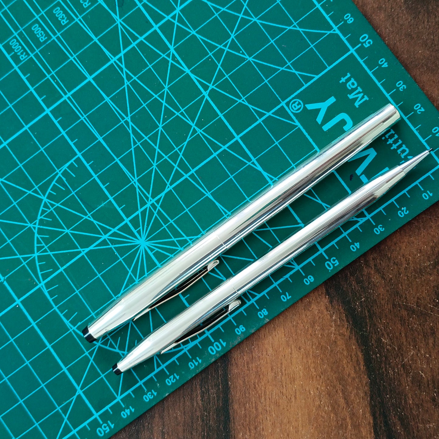 Cross Century Sterling Silver Fountain Pen & Mechanical Pencil Set