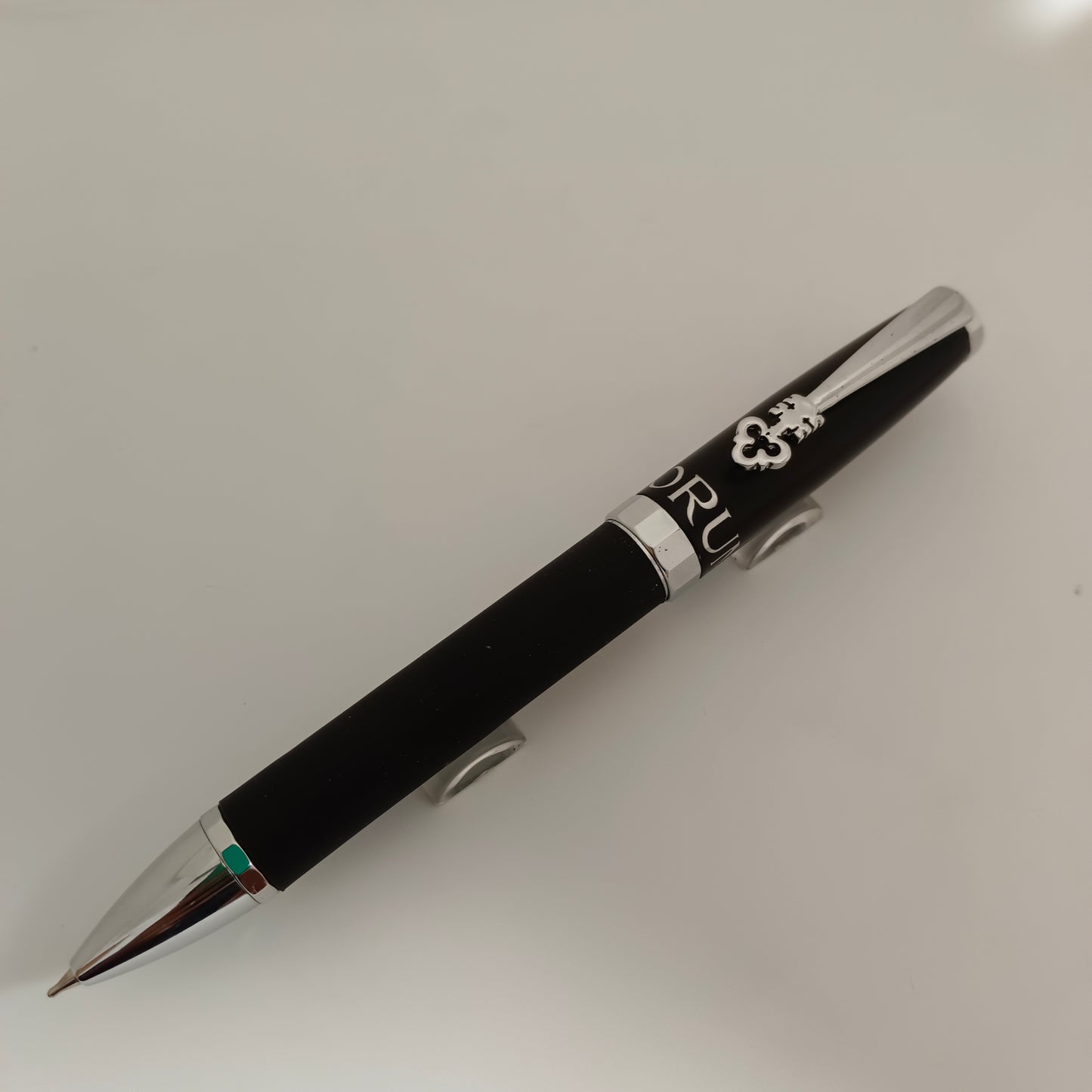 Corum by Bettoni Black Carbon Fiber Ballpoint Pen Made in Switzerland