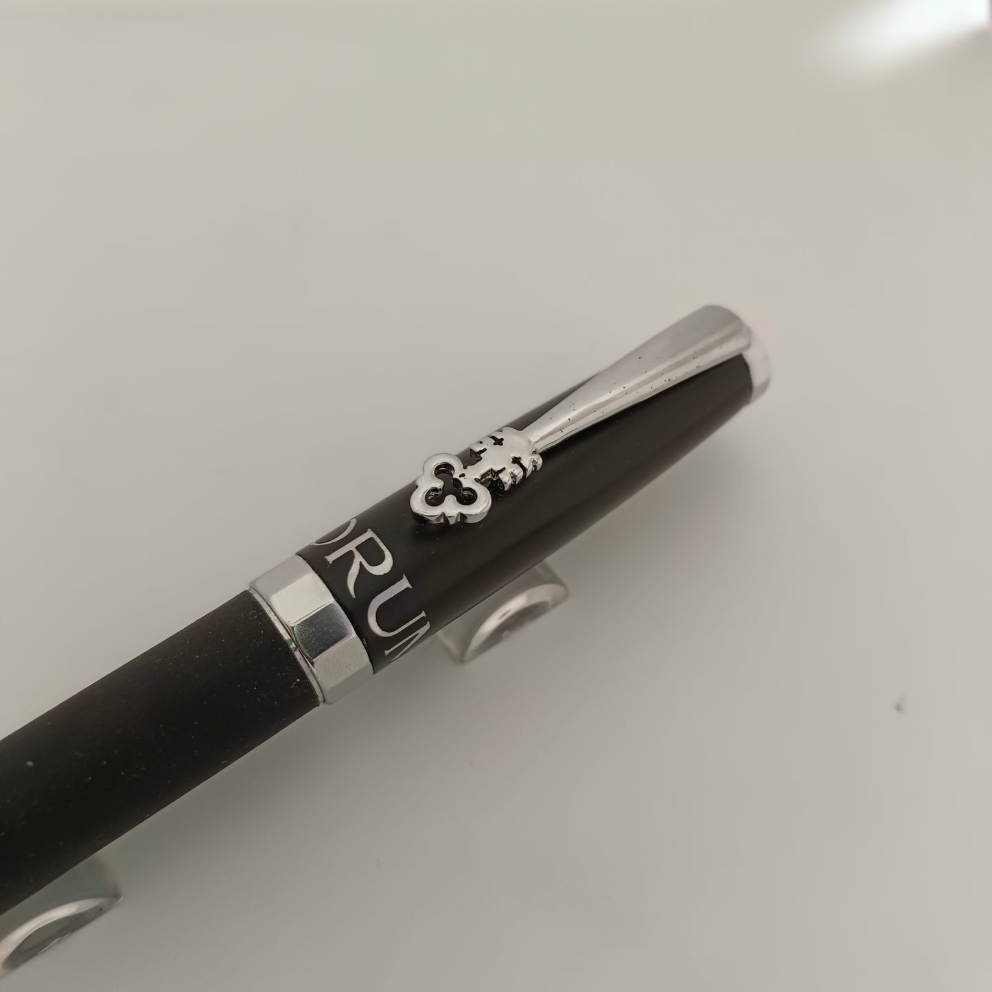 Corum by Bettoni Black Carbon Fiber Ballpoint Pen Made in Switzerland