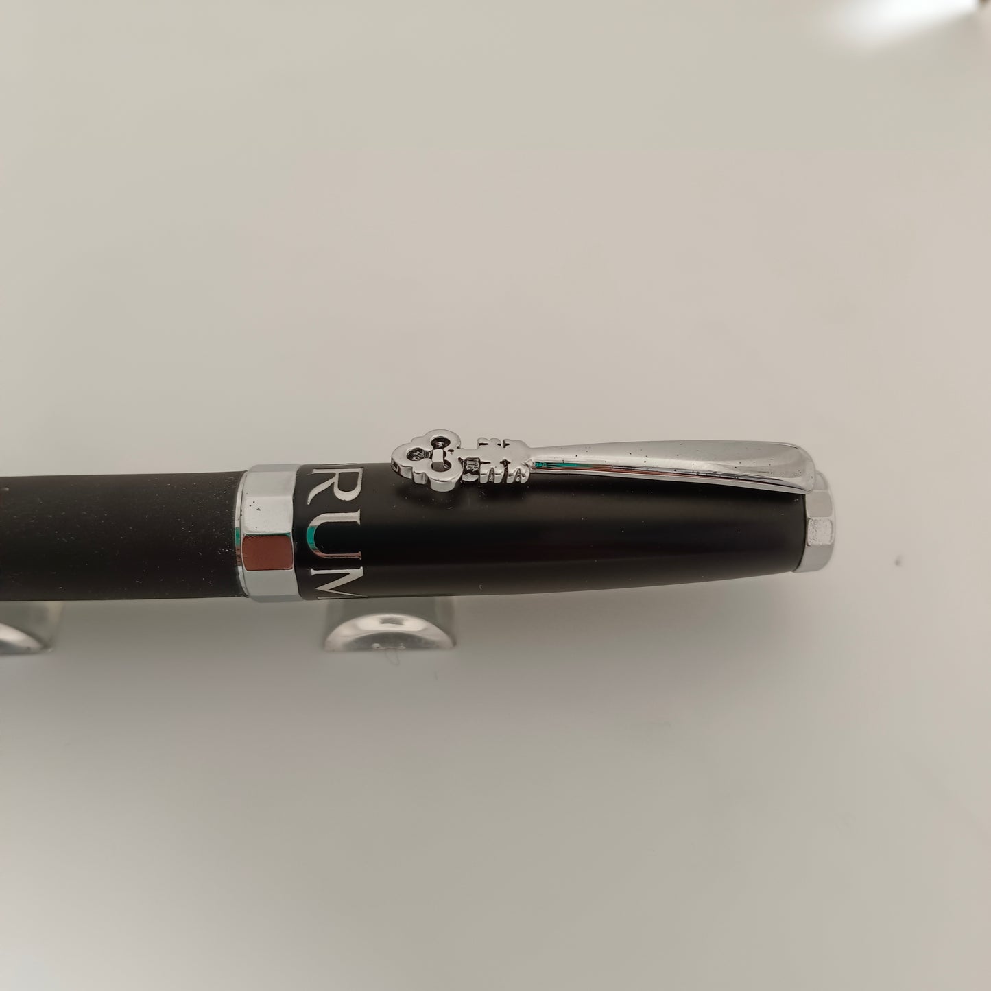 Corum by Bettoni Black Carbon Fiber Ballpoint Pen Made in Switzerland