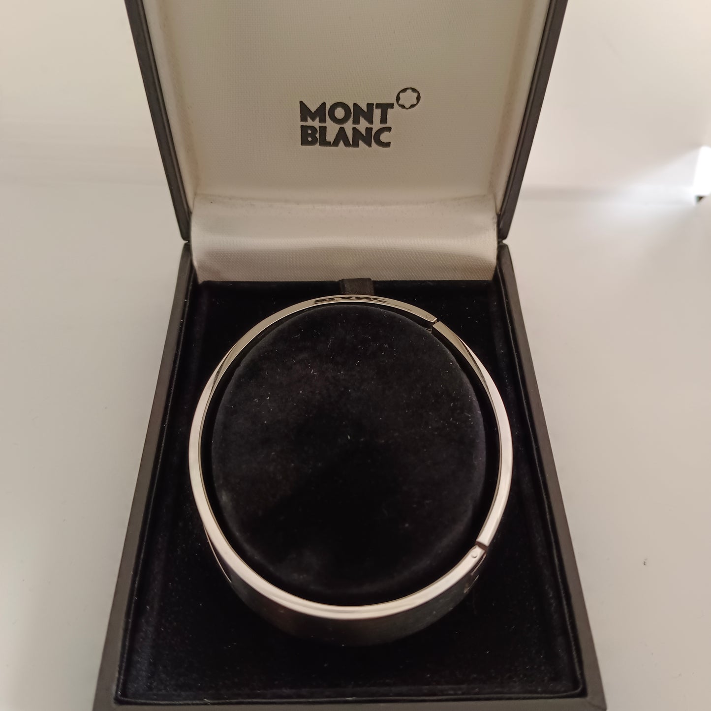 Montblanc Rubber Steel Hinged Bracelet Made in Germany