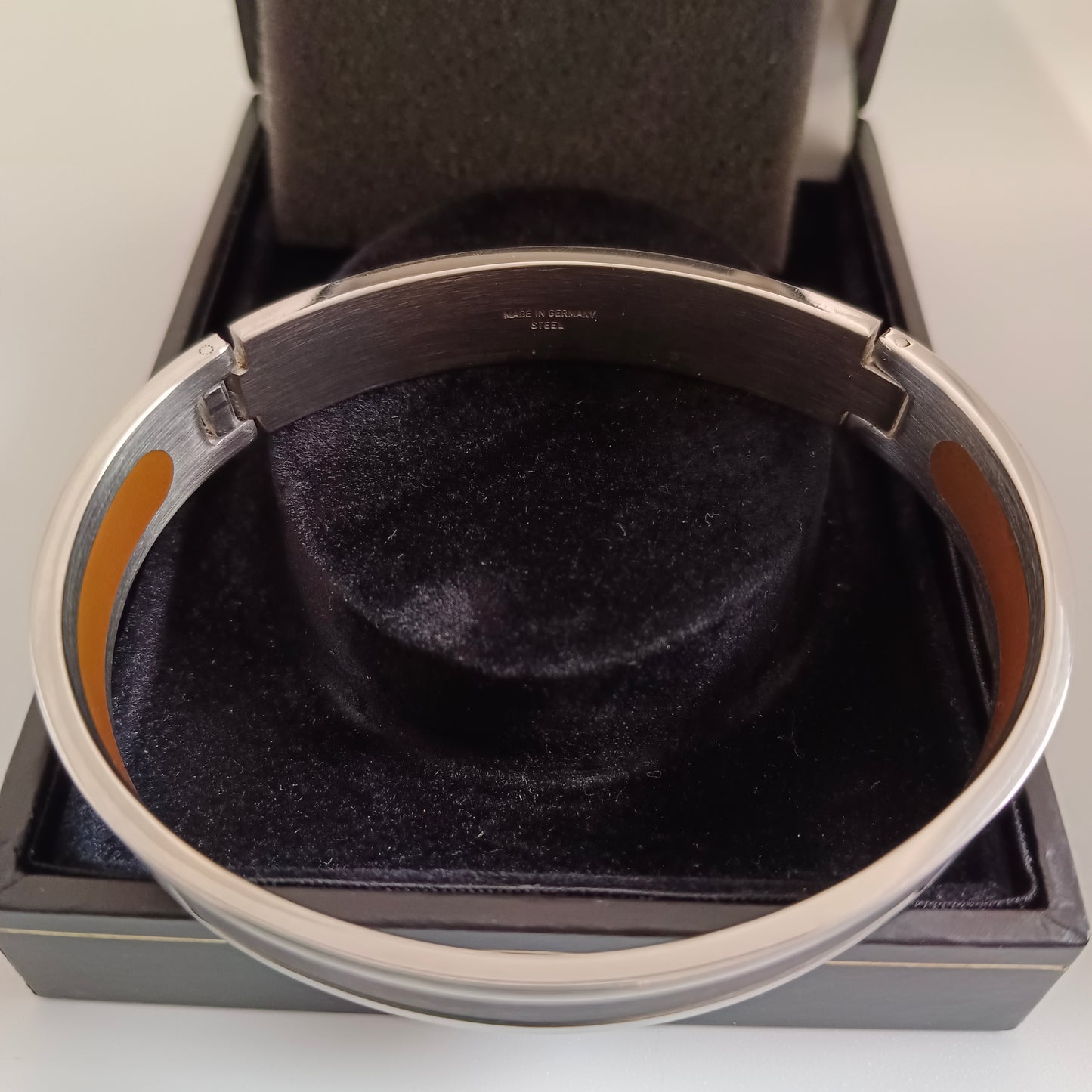 Montblanc Rubber Steel Hinged Bracelet Made in Germany