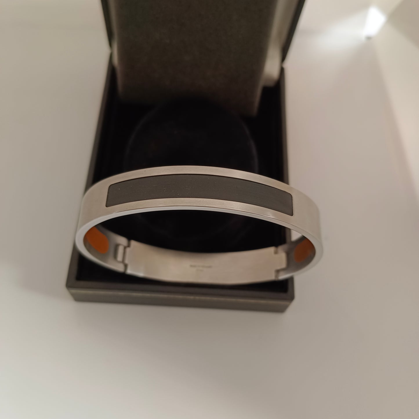 Montblanc Rubber Steel Hinged Bracelet Made in Germany