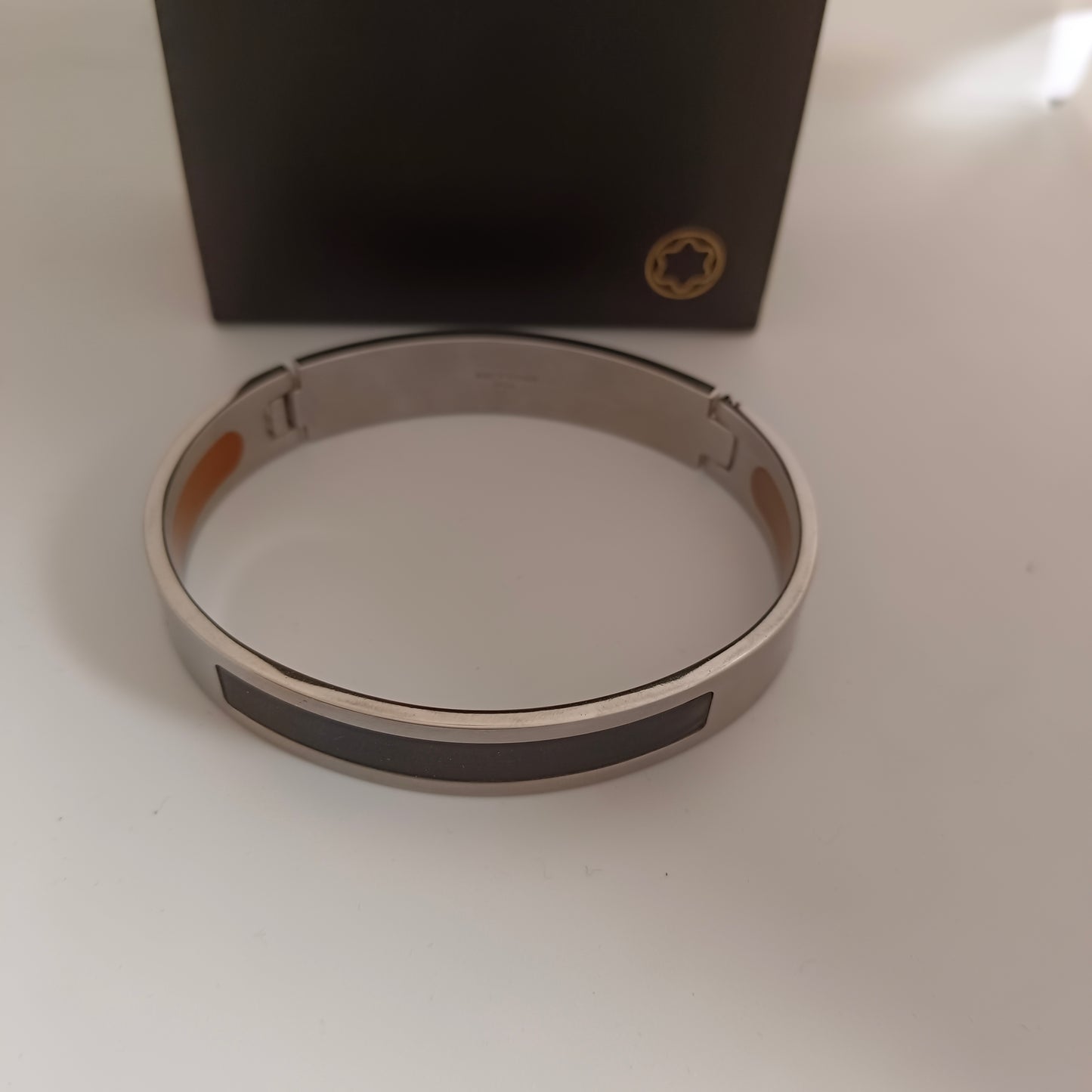 Montblanc Rubber Steel Hinged Bracelet Made in Germany