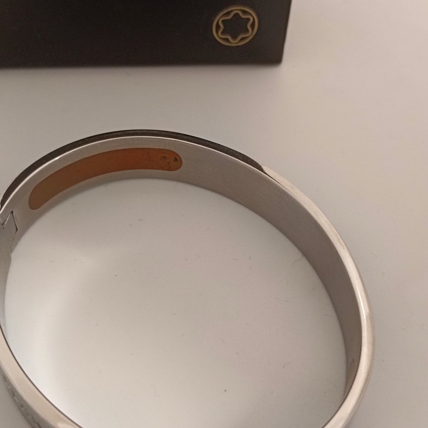 Montblanc Rubber Steel Hinged Bracelet Made in Germany