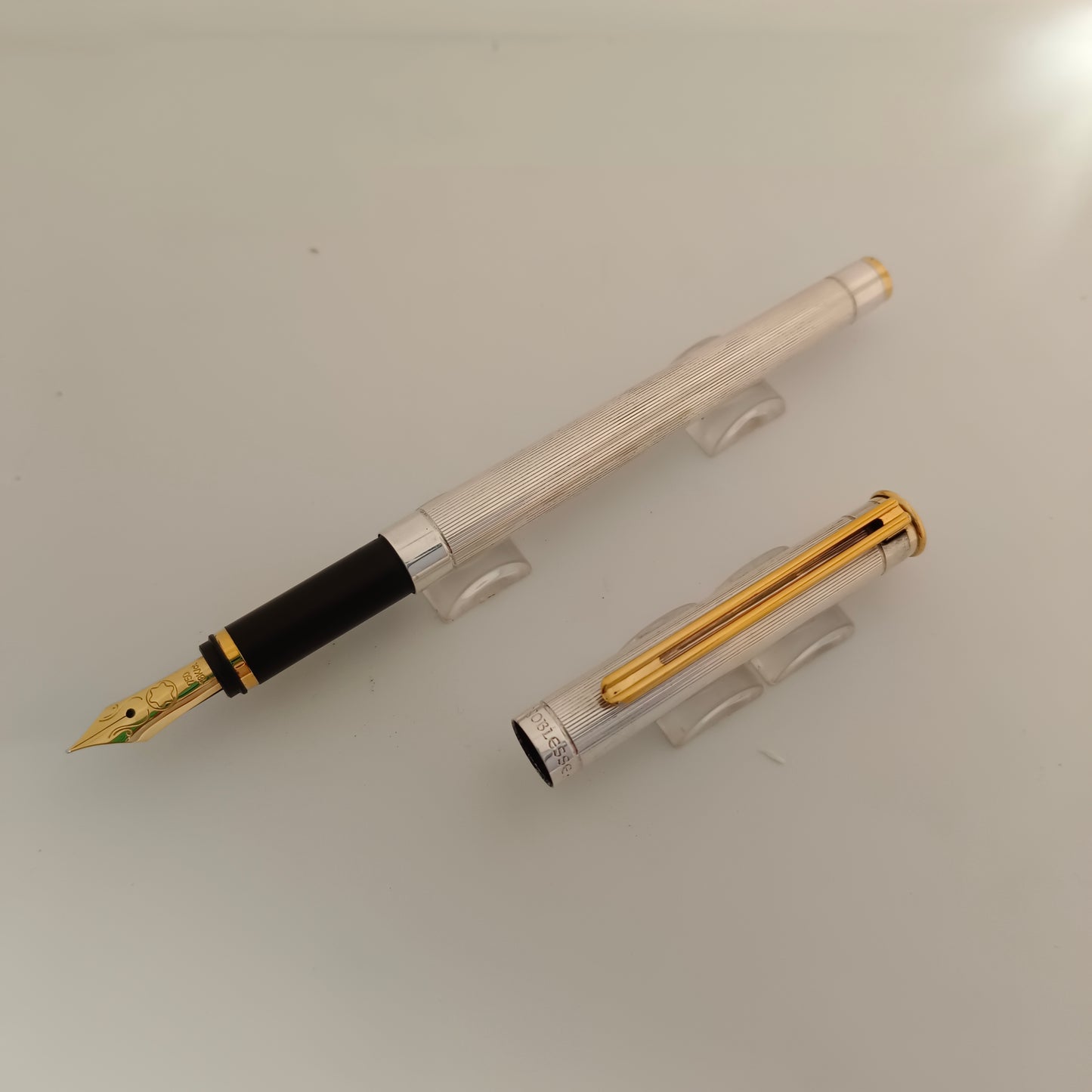 Montblanc Noblesse Silver Plated Fountain Pen