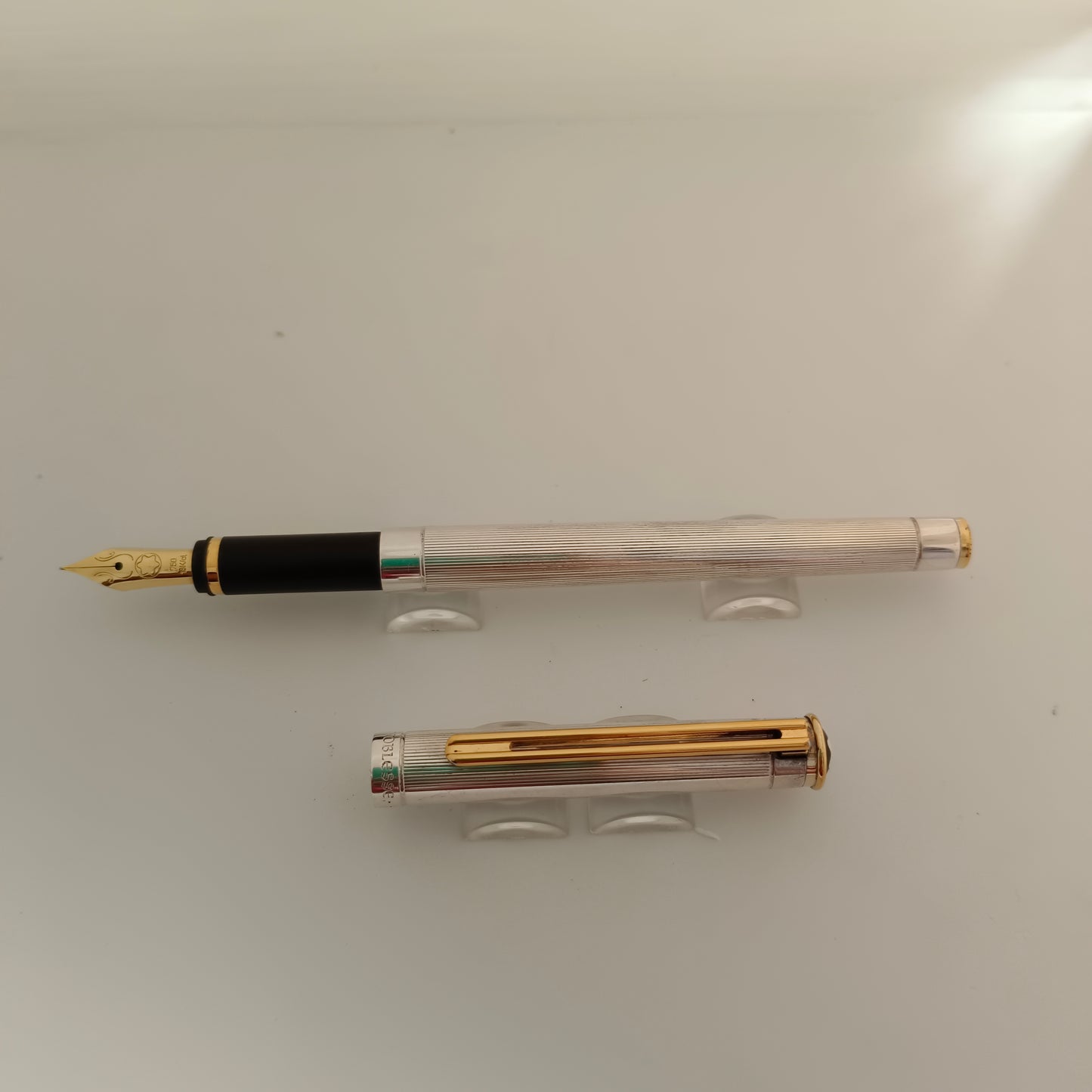 Montblanc Noblesse Silver Plated Fountain Pen