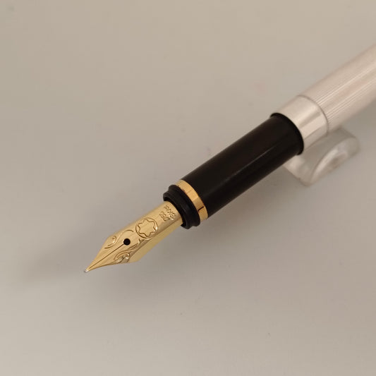 Montblanc Noblesse Silver Plated Fountain Pen