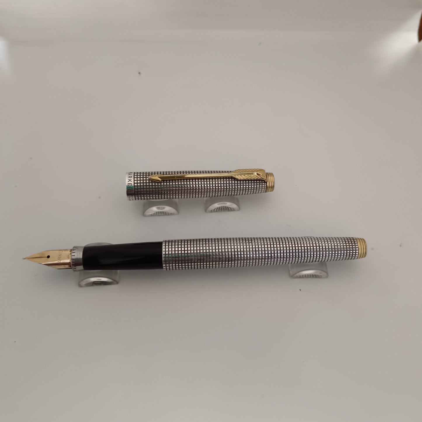 Parker 75 Cisele Fountain Pen with Sterling Silver Made in USA