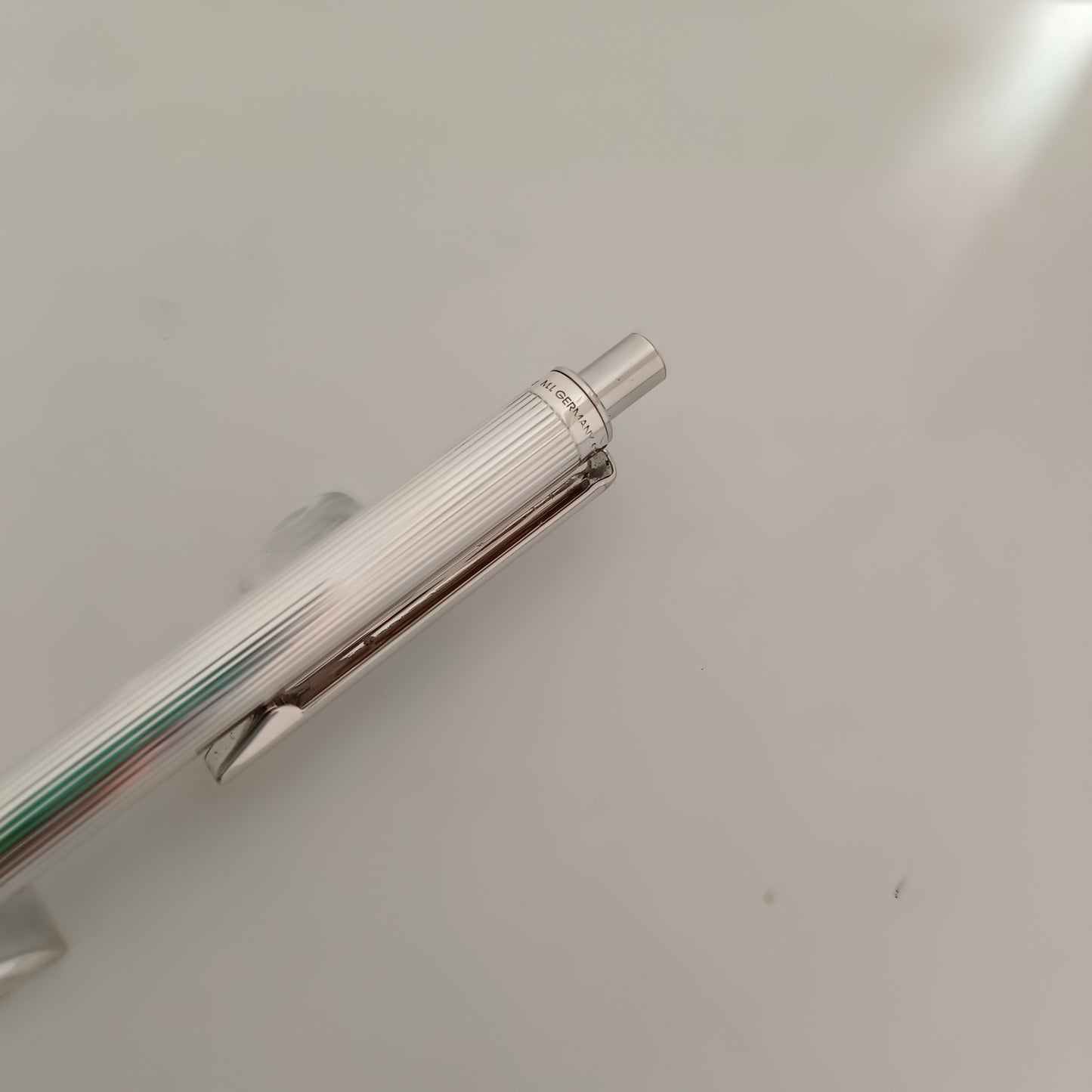 Waldmann Eco Sterling Silver 925 Push Mechanism Ballpoint Pen