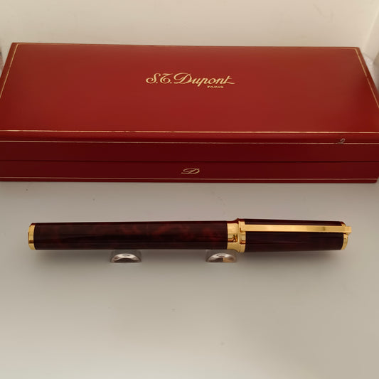 ST Dupont Montaparnasse Thuya Lacque De Chine Fountain Pen (1990s)