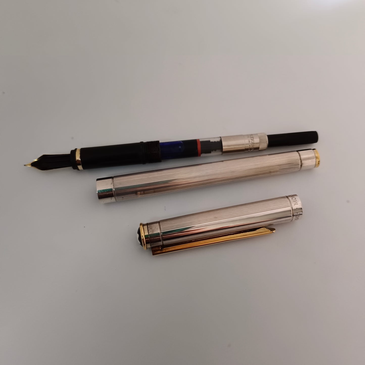 Montblanc Noblesse Silver Plated Fountain Pen