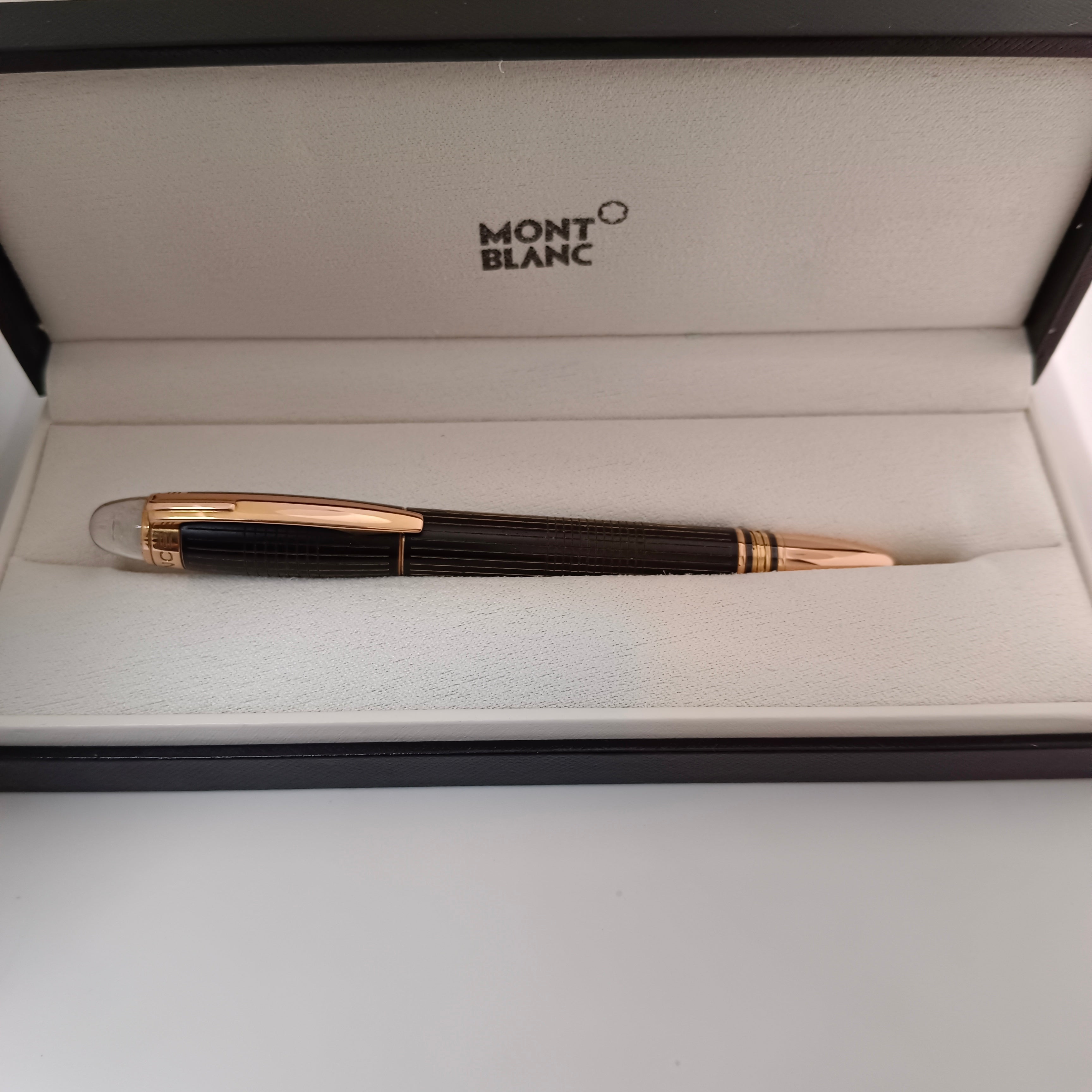Montblanc 146 Rose Gold Montblanc Pen Mont Blanc Starwalker Rose
