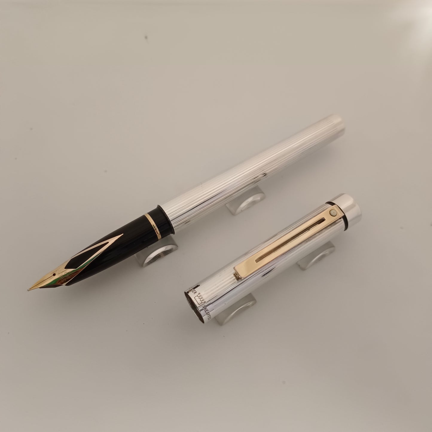Sheaffer Targa sterling silver fountain pen