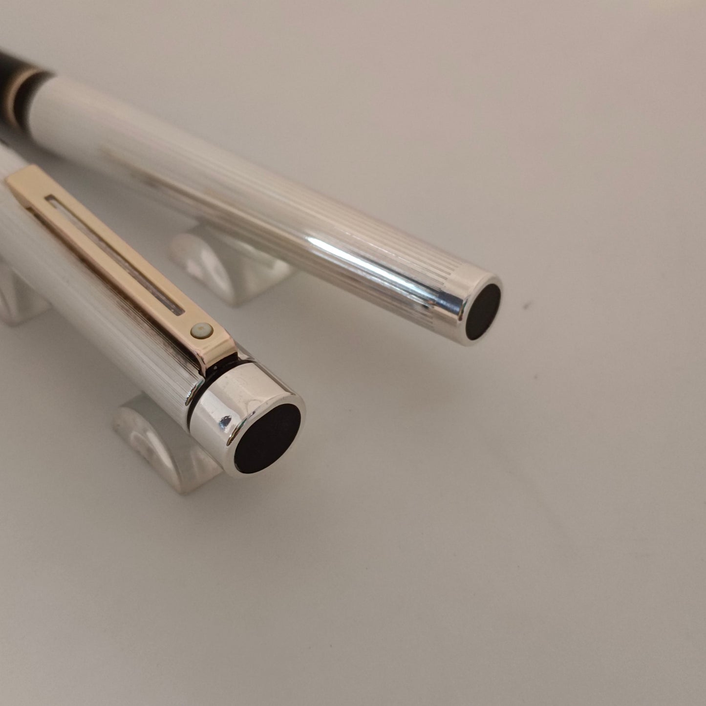 Sheaffer Targa sterling silver fountain pen