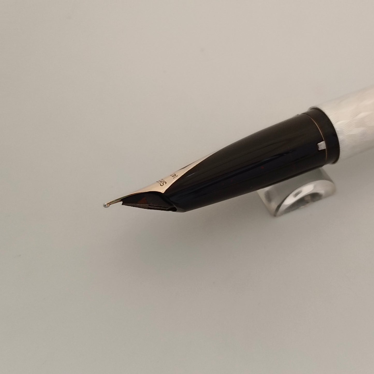Sheaffer Imperial 834 Fountain Pen - Sterling Marquetry Pattern