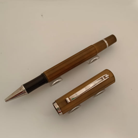 Cleo Skribent Ebonite Brown Rollerball Pen