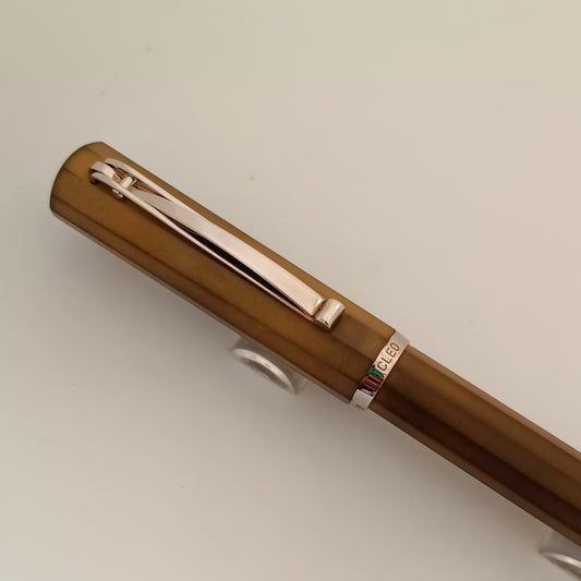 Cleo Skribent Ebonite Brown Rollerball Pen