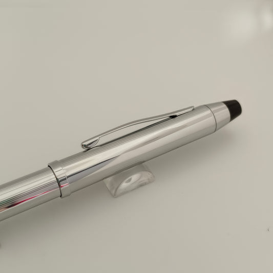 Cross Tech 3+ Multi Functional Pen in Lustrous Chrome with Chrome Trim