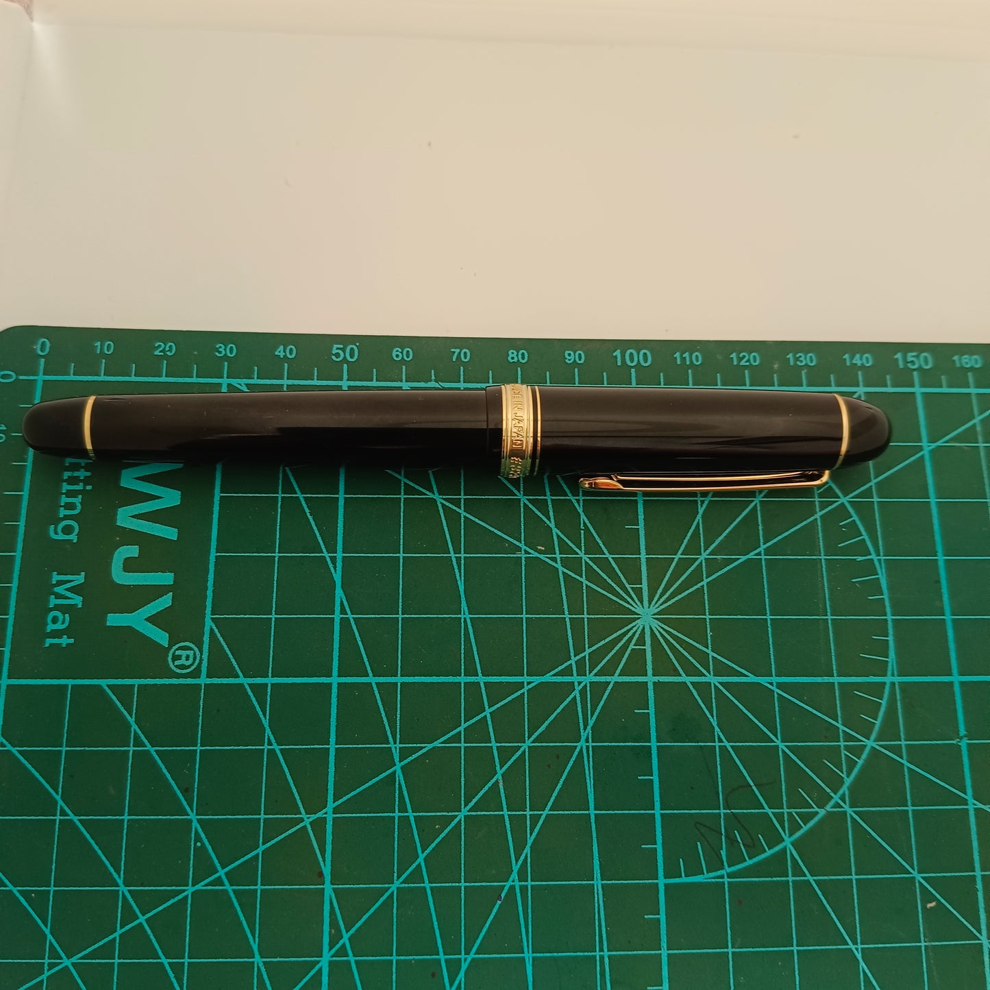 Platinum 3776 Century Fountain Pen - Black in Black GT
