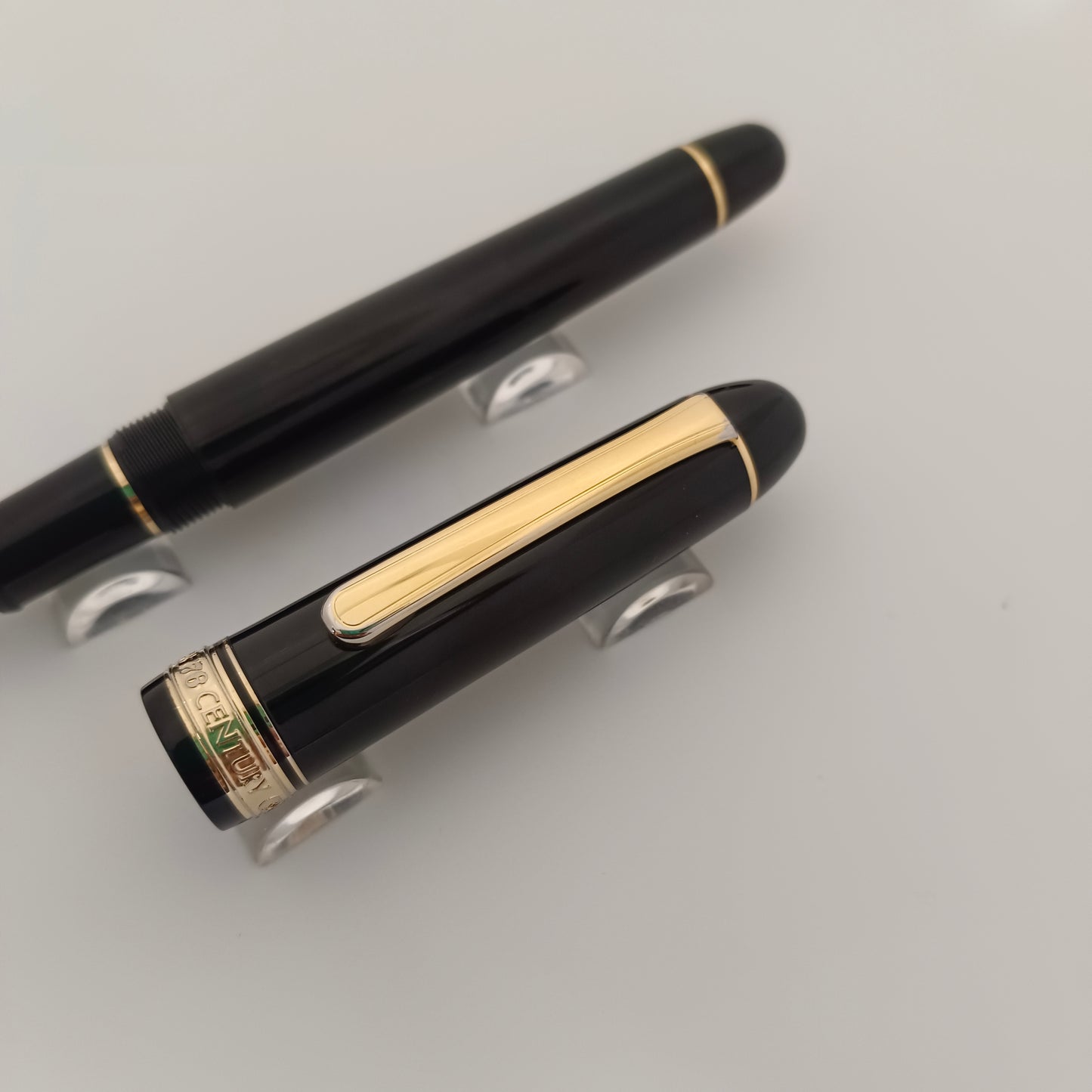 Platinum 3776 Century Fountain Pen - Black in Black GT