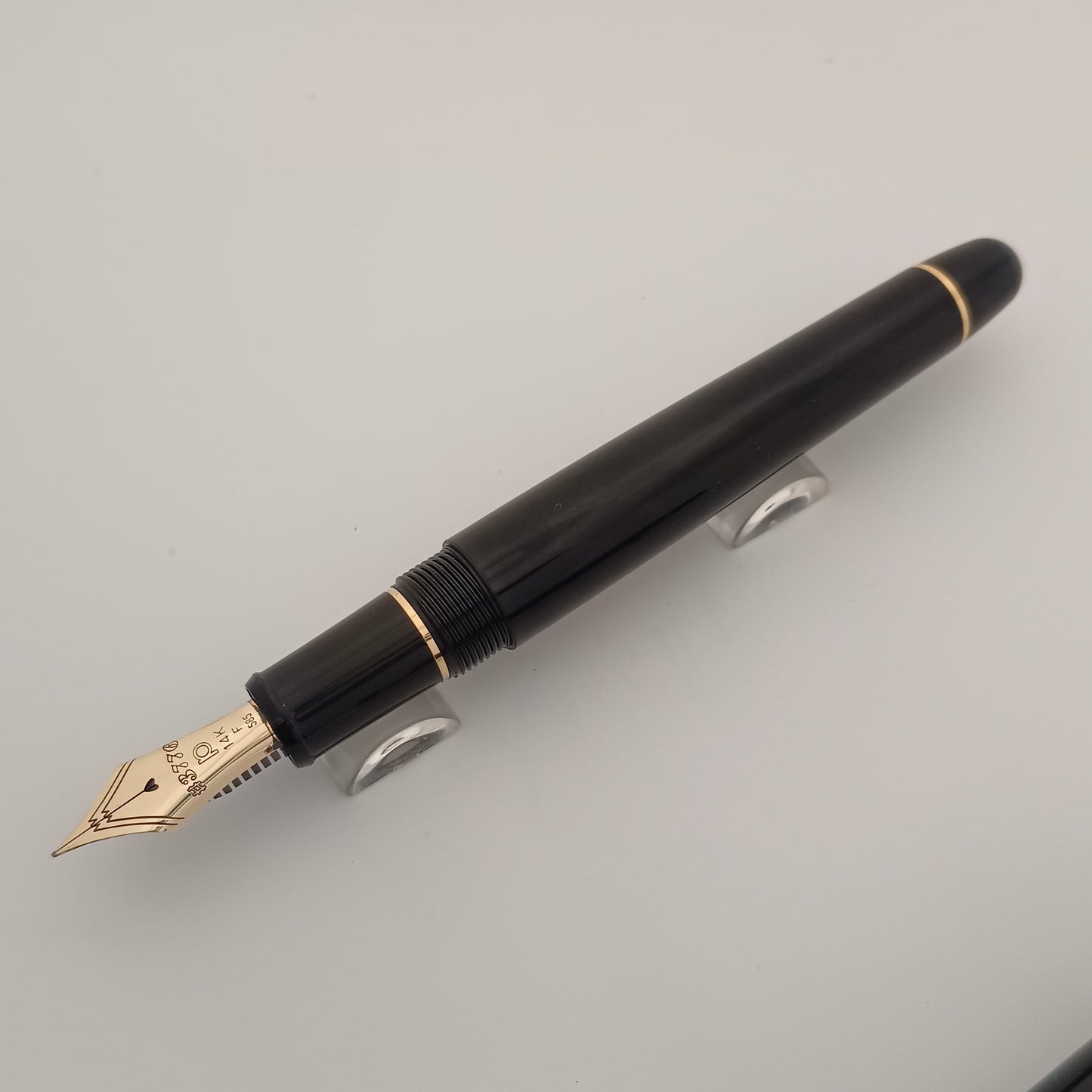 Platinum 3776 Century Fountain Pen - Black in Black GT