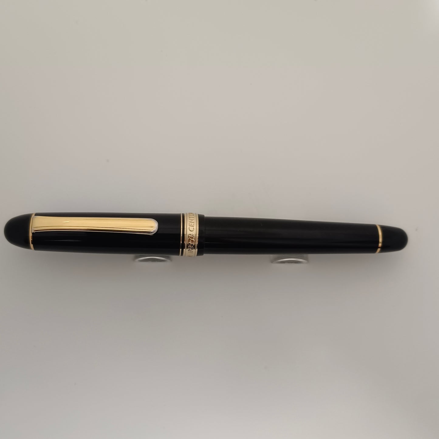 Platinum 3776 Century Fountain Pen - Black in Black GT