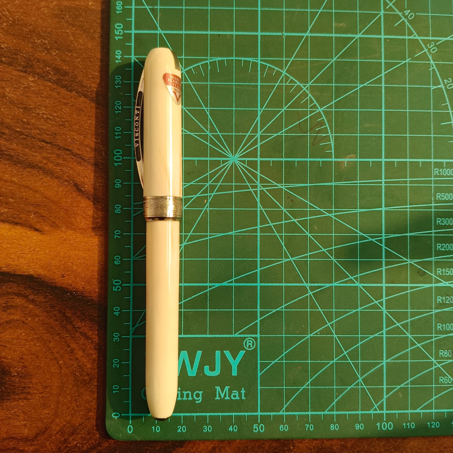 Visconti Rembrandt Ivory Steel Fine Nib Fountain Pen