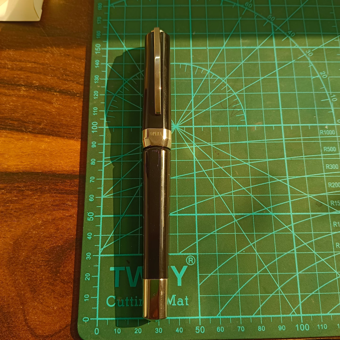 Visconti Opera Master Black Guilloche Rollerball Pen