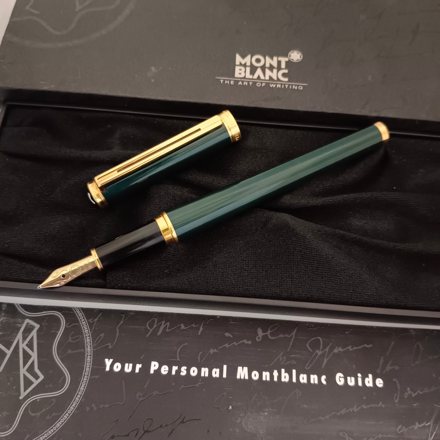 Montblanc Noblesse Obilige Green Fountain Pen - GT