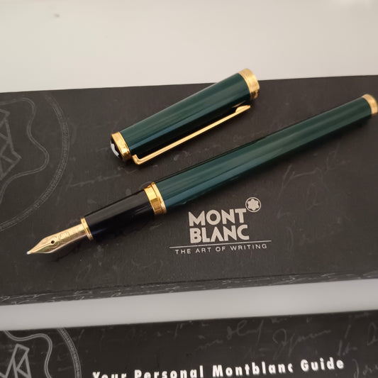 Montblanc Noblesse Obilige Green Fountain Pen - GT
