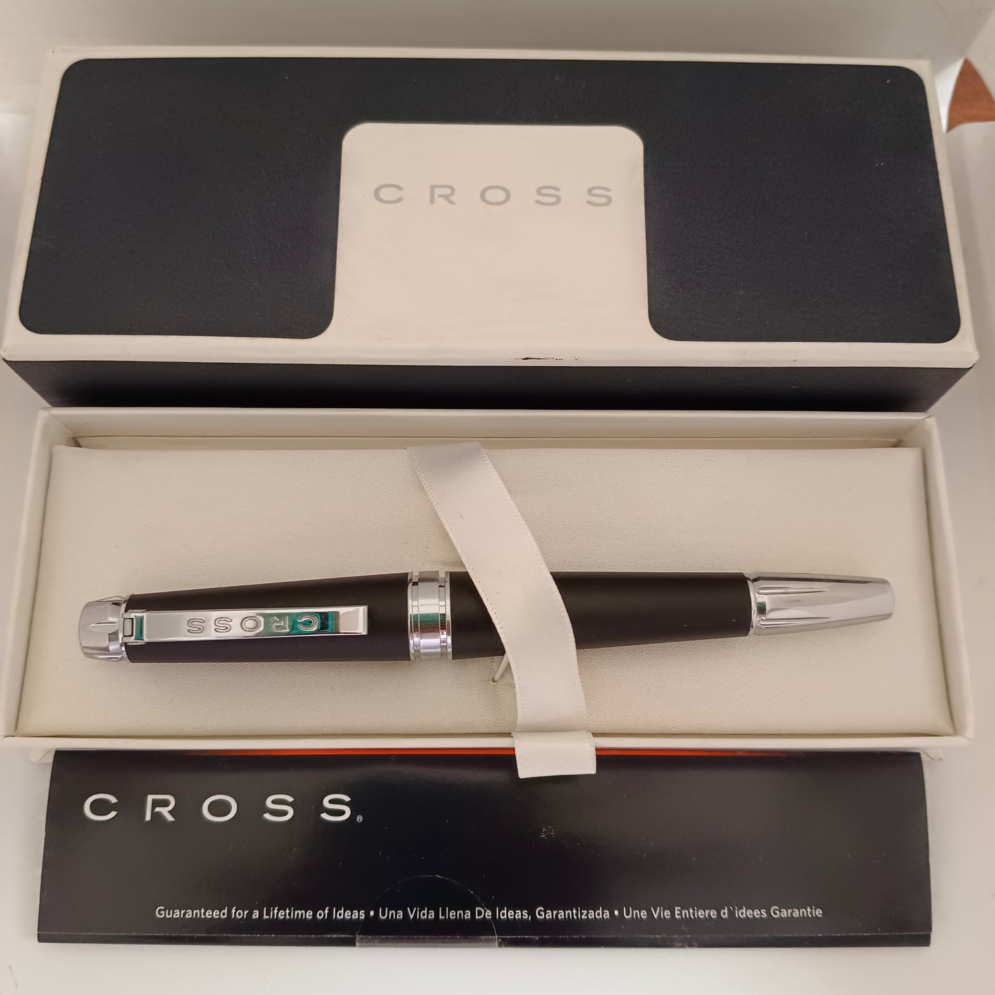 Cross C Series Performance Black/Silver Plated Fountain Pen