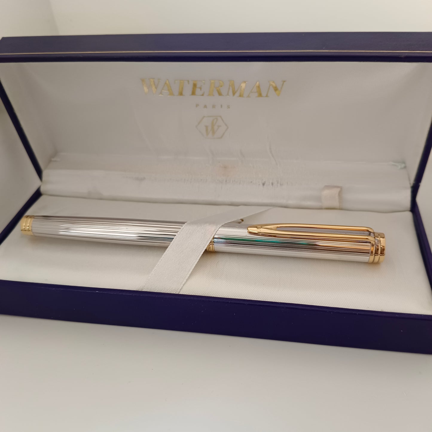 Waterman Le man 200 Sterling Silver Fountain Pen - GT